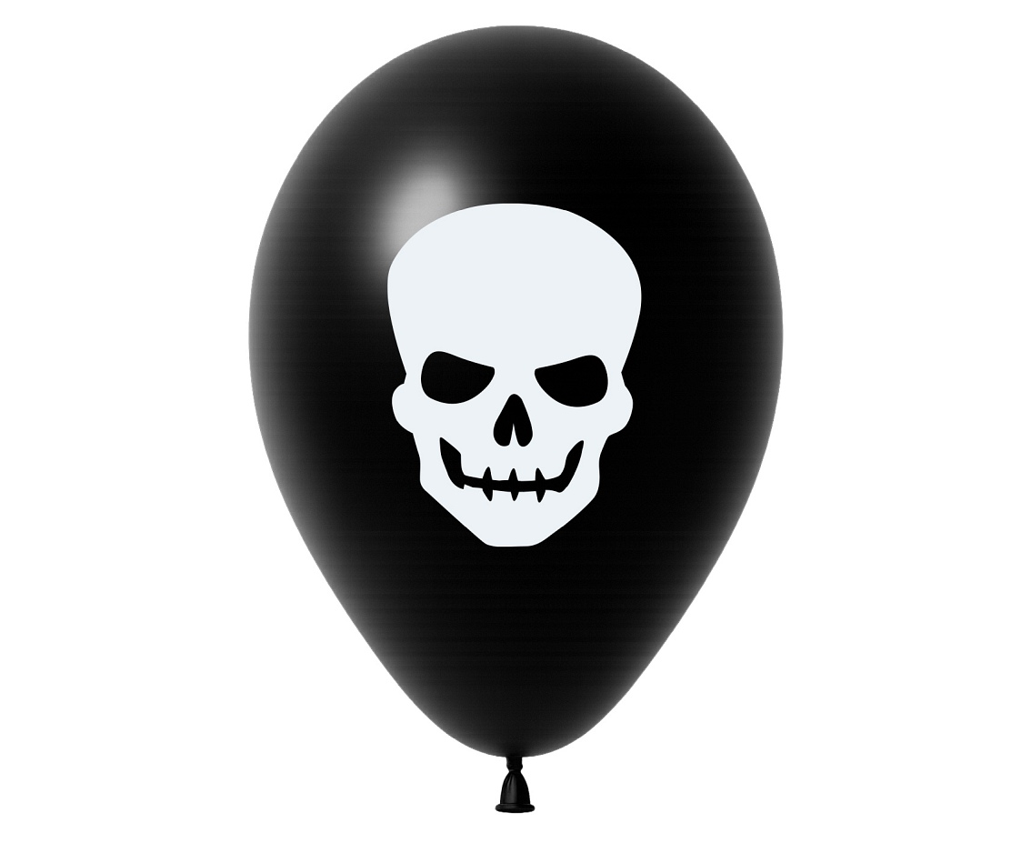 Balony Czaszki i Dynie, 12", 5 szt.